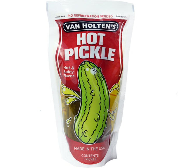 Van Holten's Pickle - One pickle in a pouch - Choose Flavor