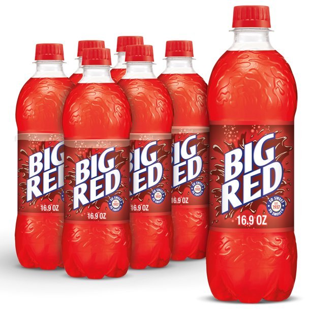 Big Red Soda 16 oz. Bottle